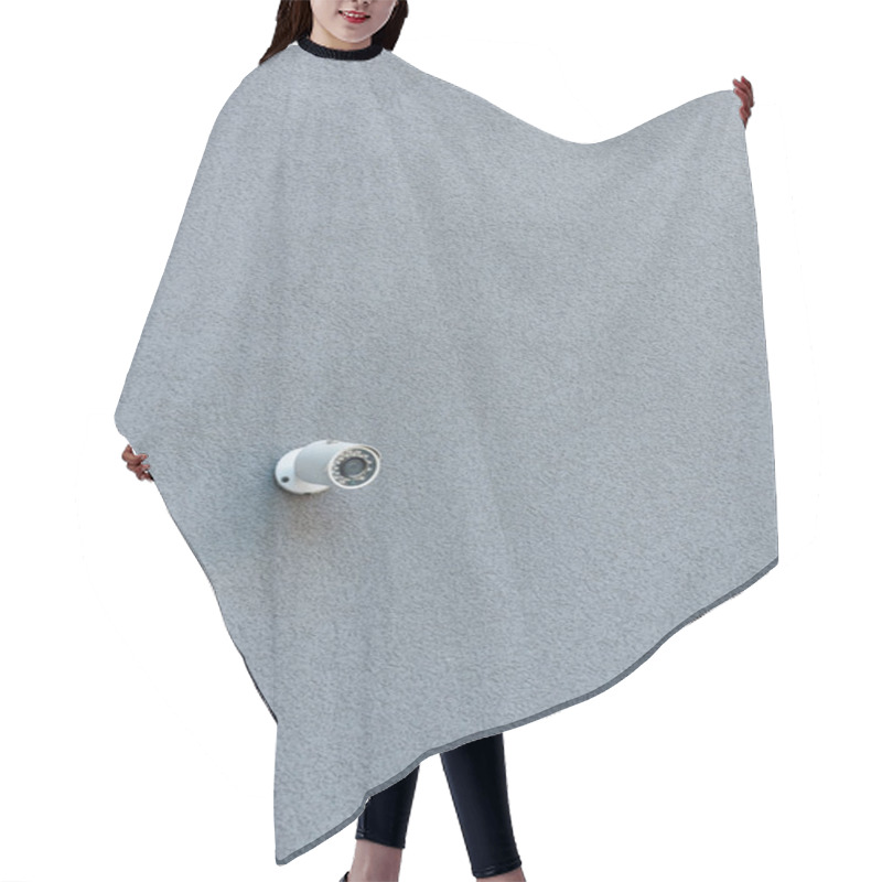 Personality  Security Camera On Wall Hair Cutting Cape