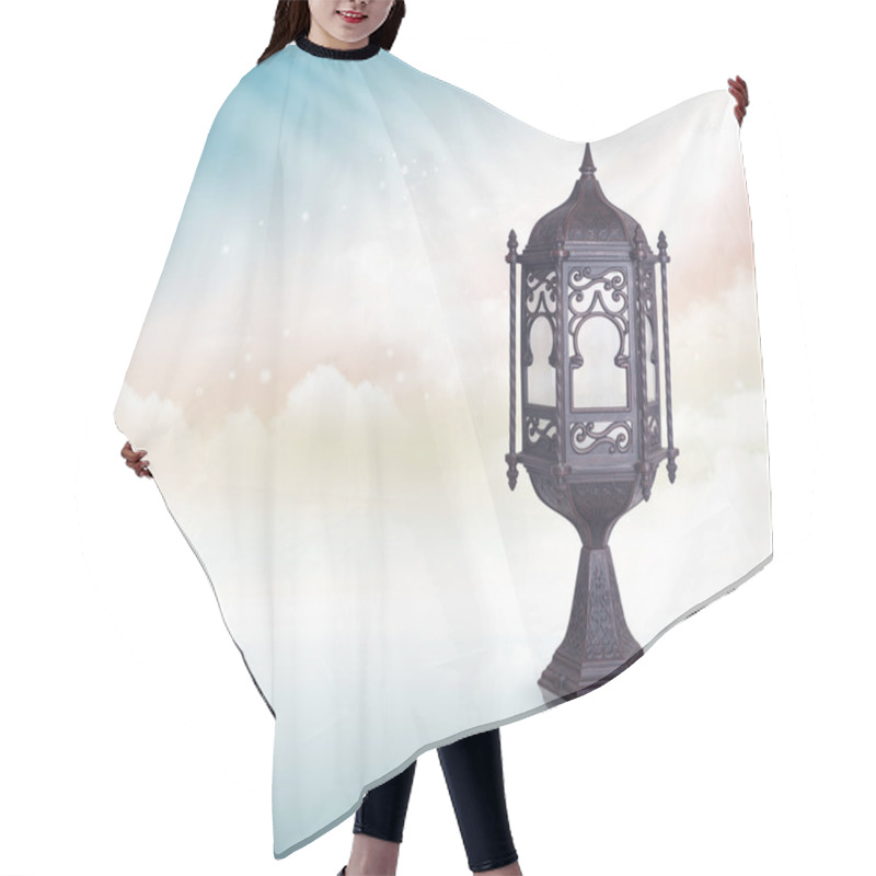 Personality  Ramadan Lamp Hair Cutting Cape