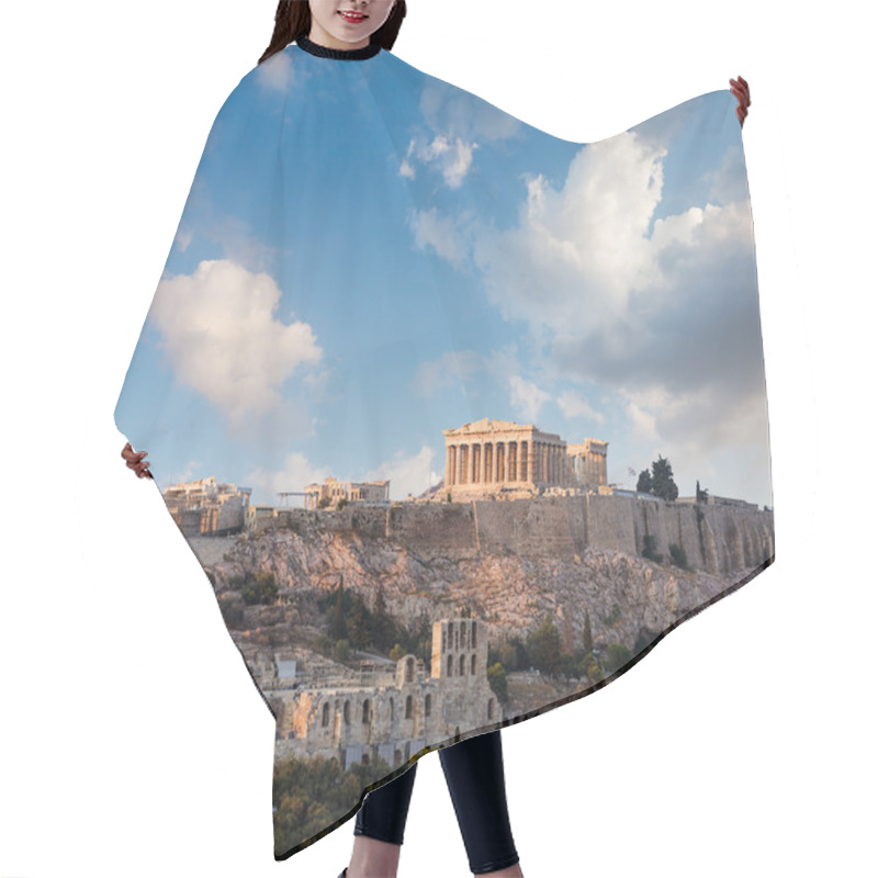 Personality  Parthenon, Athenian Acropolis, Athens, Greece Hair Cutting Cape