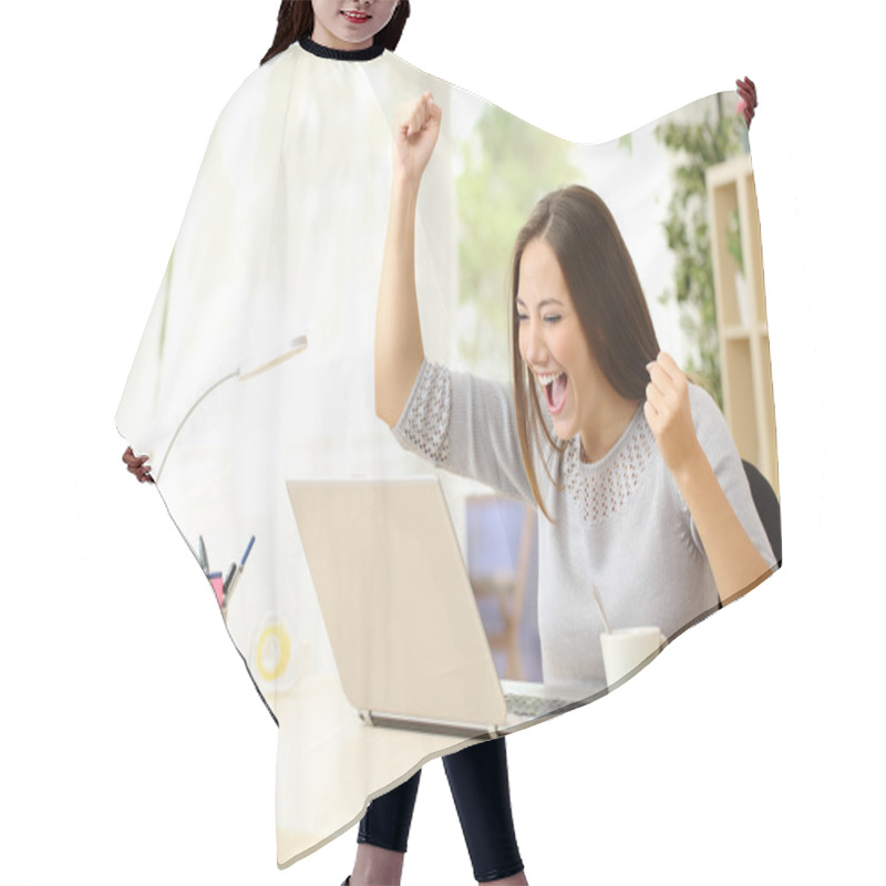 Personality  Euphoric Winner Winning At Home Hair Cutting Cape