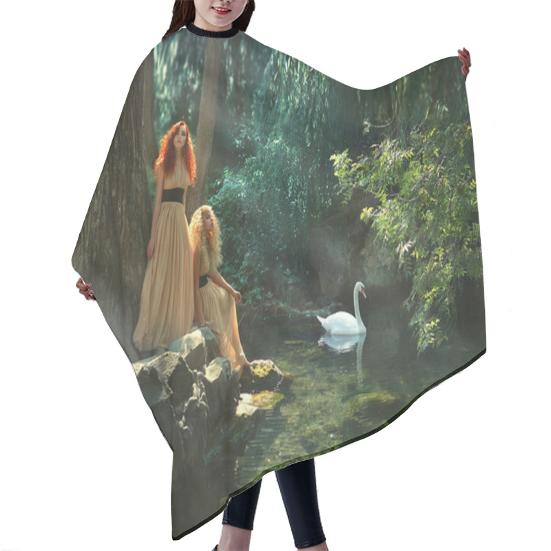 Personality  Hidden Garden Hair Cutting Cape