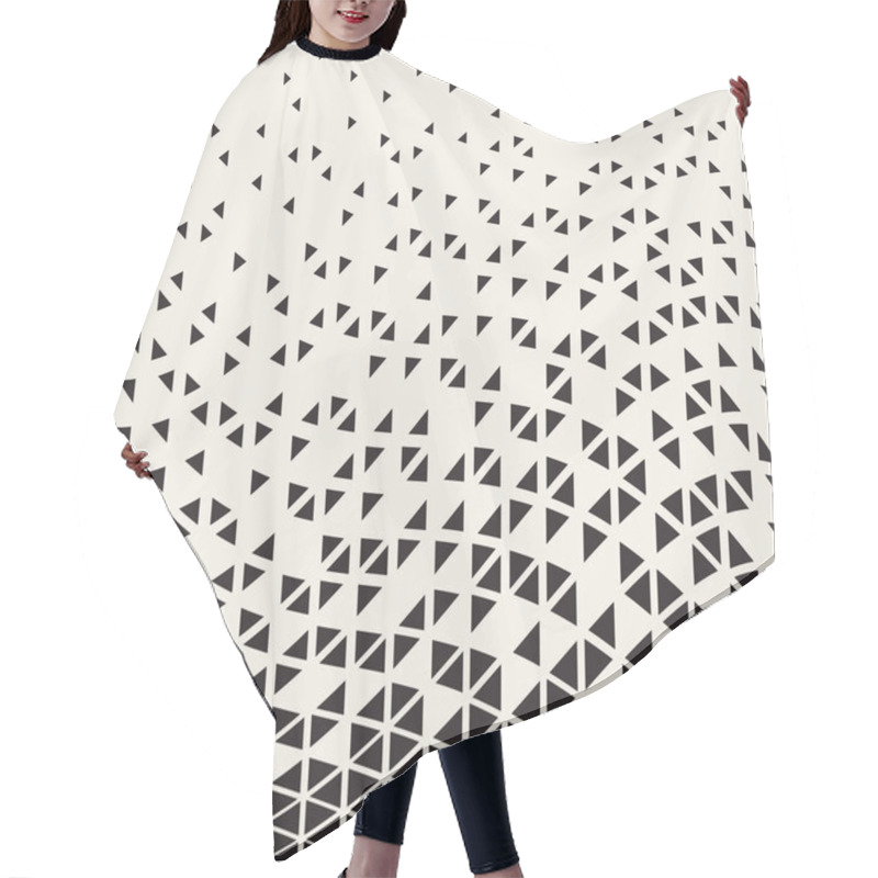 Personality  Abstract Geometric Pattern Design. Hair Cutting Cape