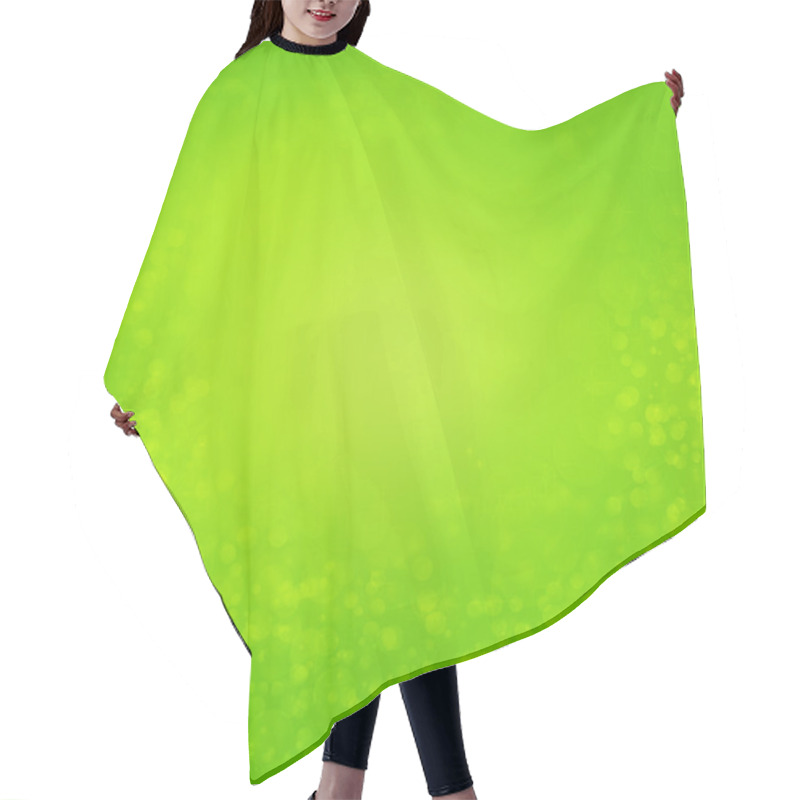 Personality  Green Background Hair Cutting Cape