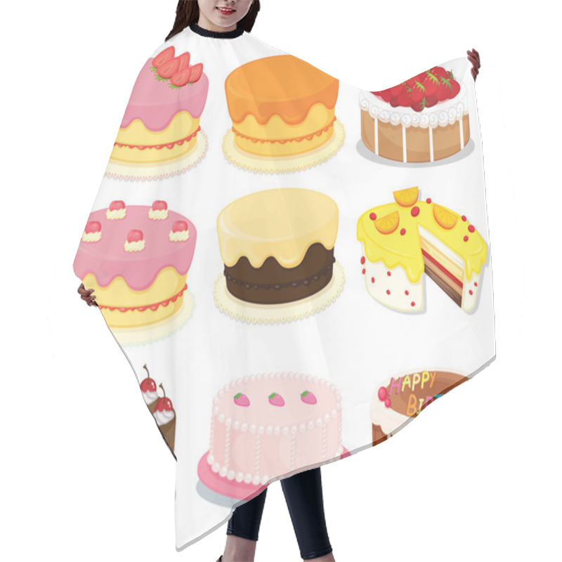 Personality  Cakes Collection 2 Hair Cutting Cape