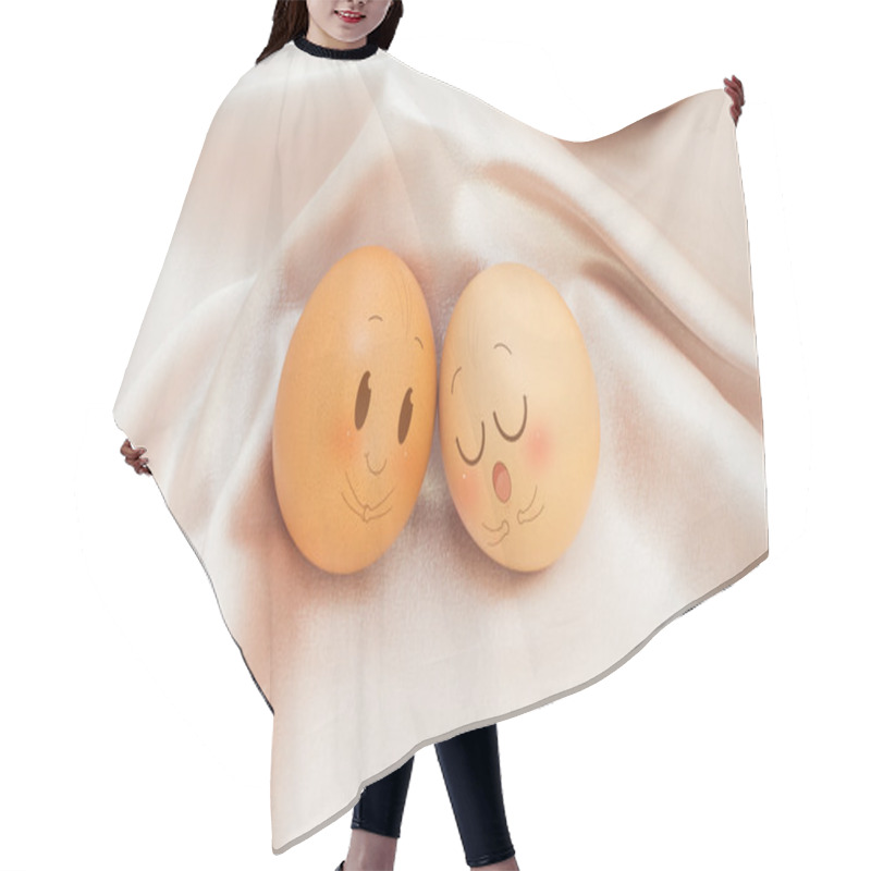 Personality  Eggs Hair Cutting Cape