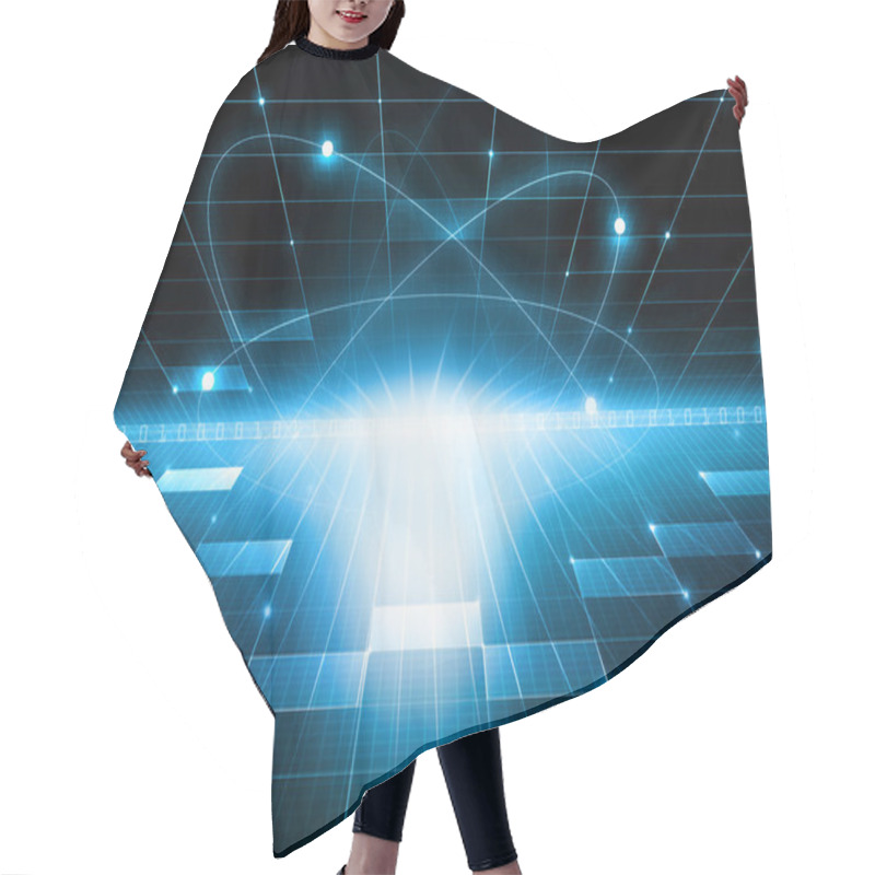 Personality  Design Background Hair Cutting Cape