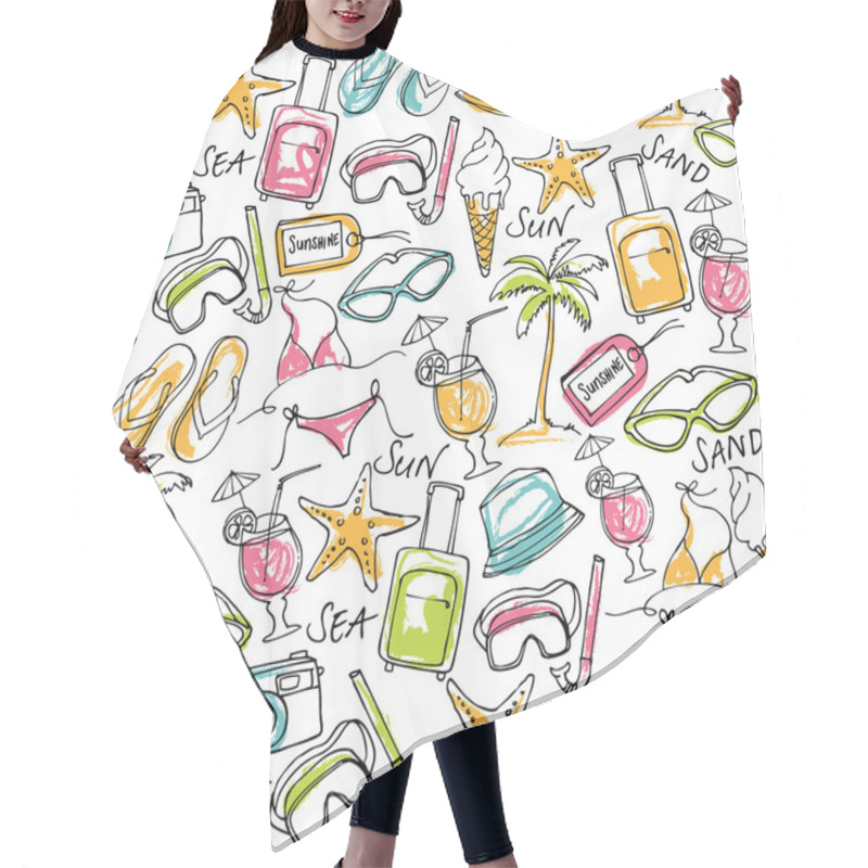 Personality  Holidays Icons Hair Cutting Cape