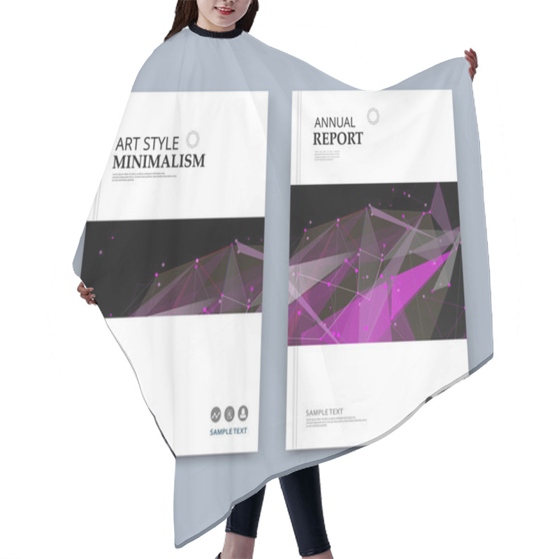 Personality  Abstract Composition. Purple, White Font Texture. Cosmic Sky Construction. A4 Brochure Title Sheet. Creative Outer Space Figure Icon. Commercial Logo Surface. Star Rays Banner Form. Light Flier Fiber. Hair Cutting Cape