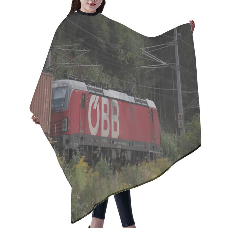 Personality  Austrian Trains Are Impoprtant In The Infrastructure Hair Cutting Cape