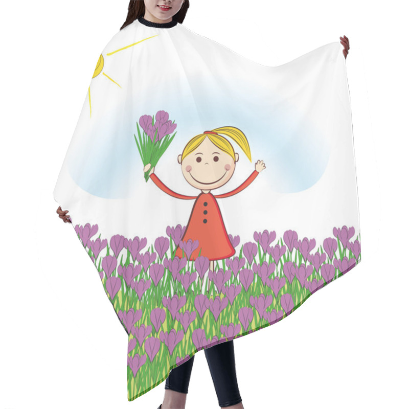 Personality  Happy Kids Hair Cutting Cape