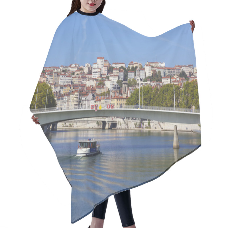 Personality  View On Lyon And Saone River Hair Cutting Cape