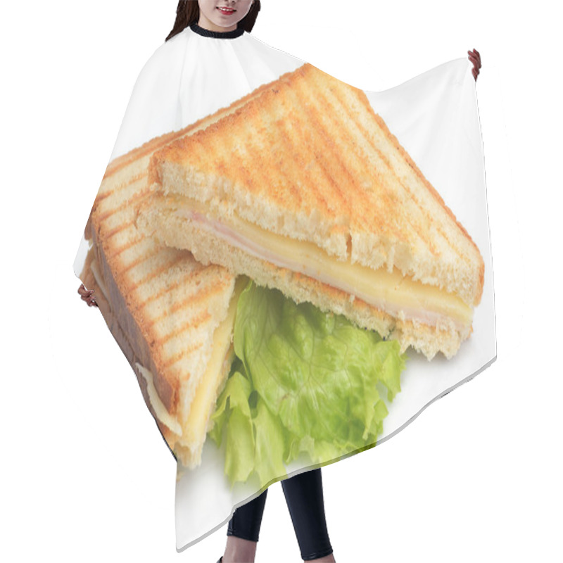 Personality  Sandwich Hair Cutting Cape