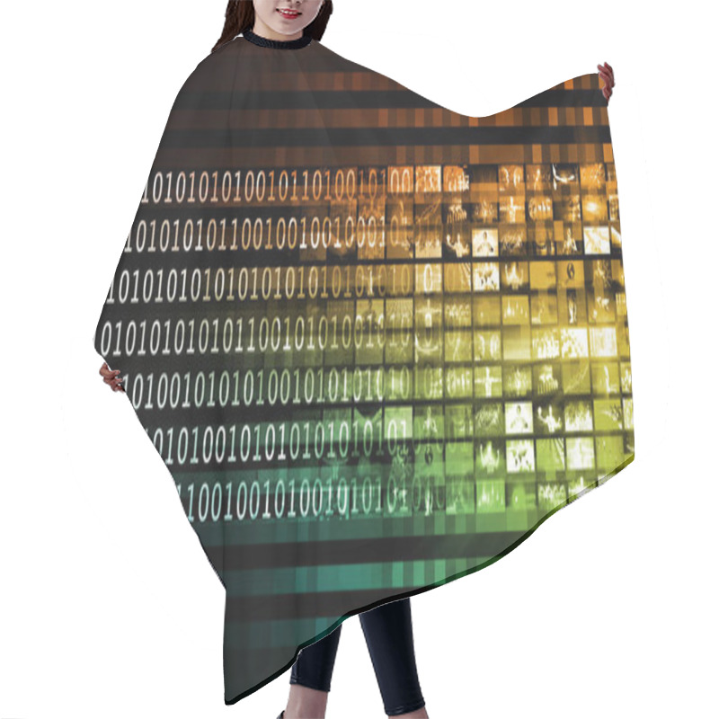 Personality  Information Security Hair Cutting Cape