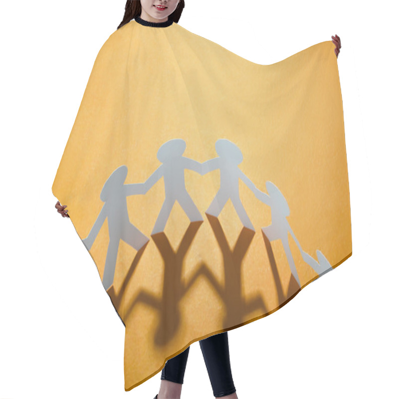 Personality  Social Unity Concept Hair Cutting Cape