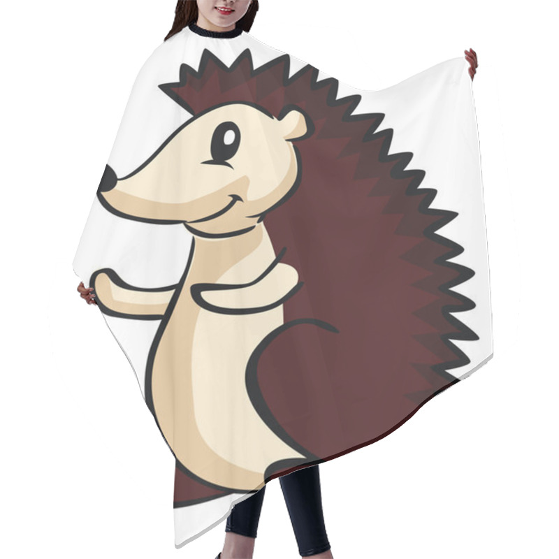 Personality  Hedgehog Cartoon Hair Cutting Cape