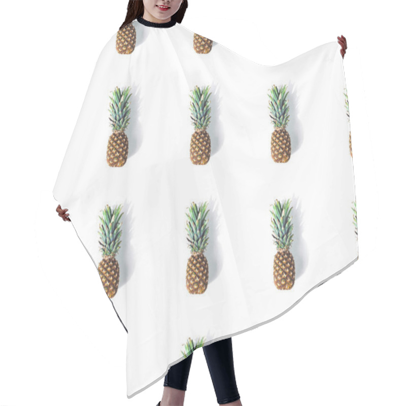 Personality  Pineapples Background Hair Cutting Cape