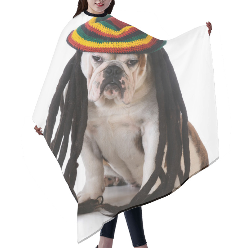 Personality  Funny Dog Hair Cutting Cape