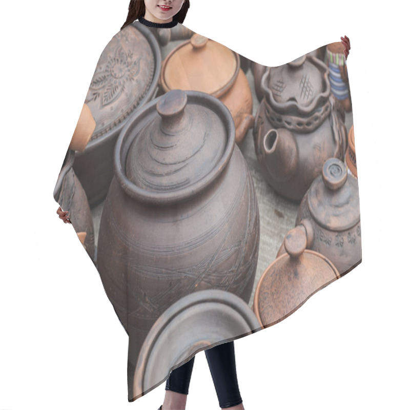 Personality  Pottery, Earthenware, Clayware, Crockery, Stoneware Hair Cutting Cape