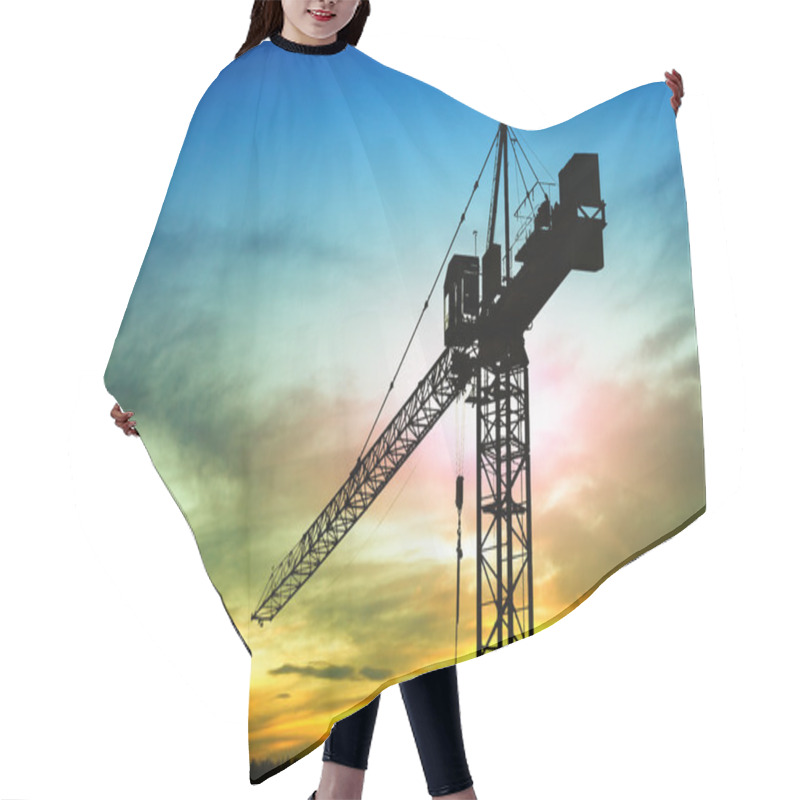 Personality  Construction Site Hair Cutting Cape