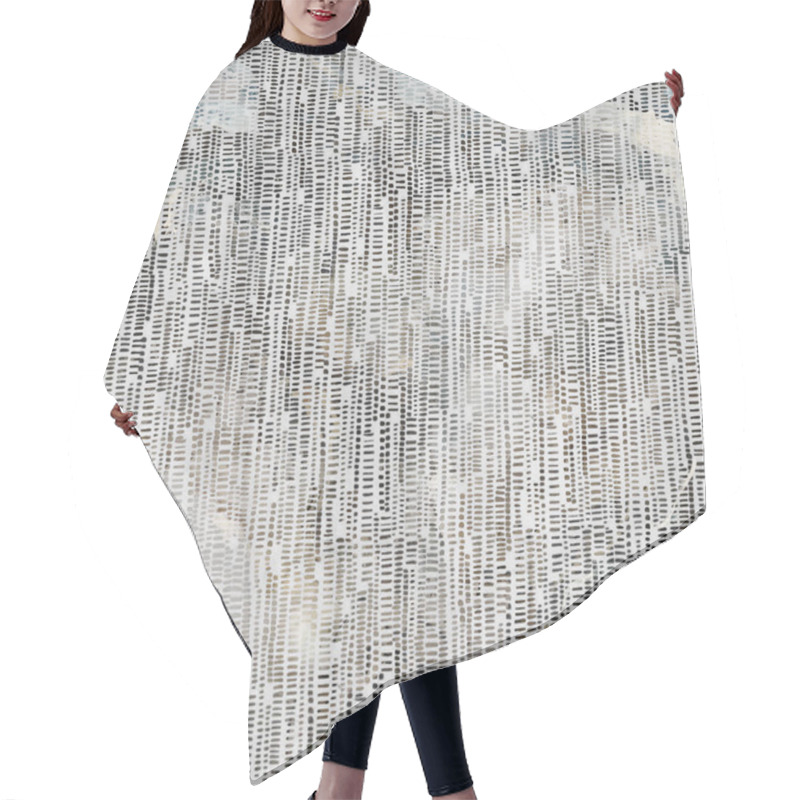 Personality  Geometry Modern Repeat Pattern With Textures Hair Cutting Cape