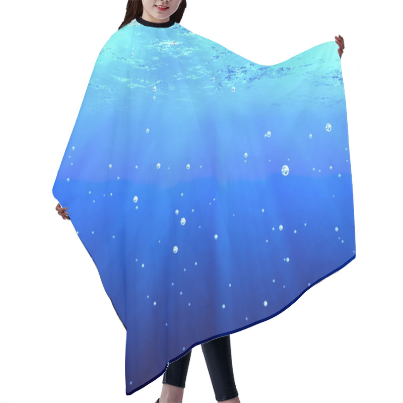 Personality  Underwater Scene Hair Cutting Cape