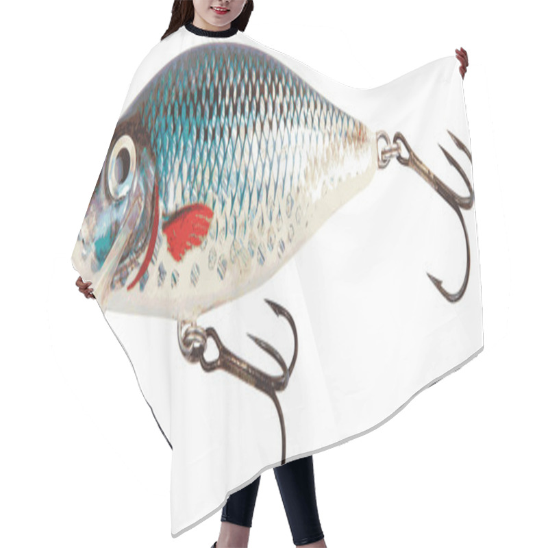 Personality  Fishing Lure Hair Cutting Cape