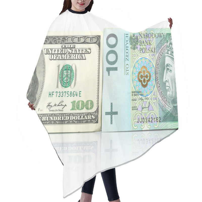 Personality  Currency Exchange Hair Cutting Cape