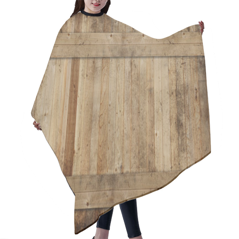 Personality  Cedar Panel Hair Cutting Cape