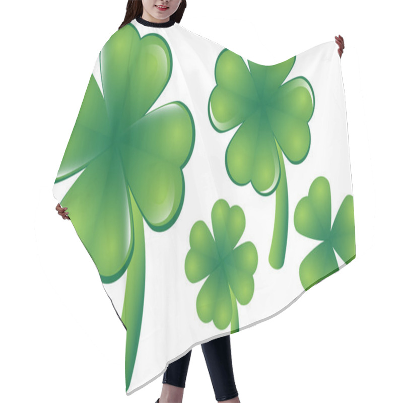 Personality  Clover Hair Cutting Cape