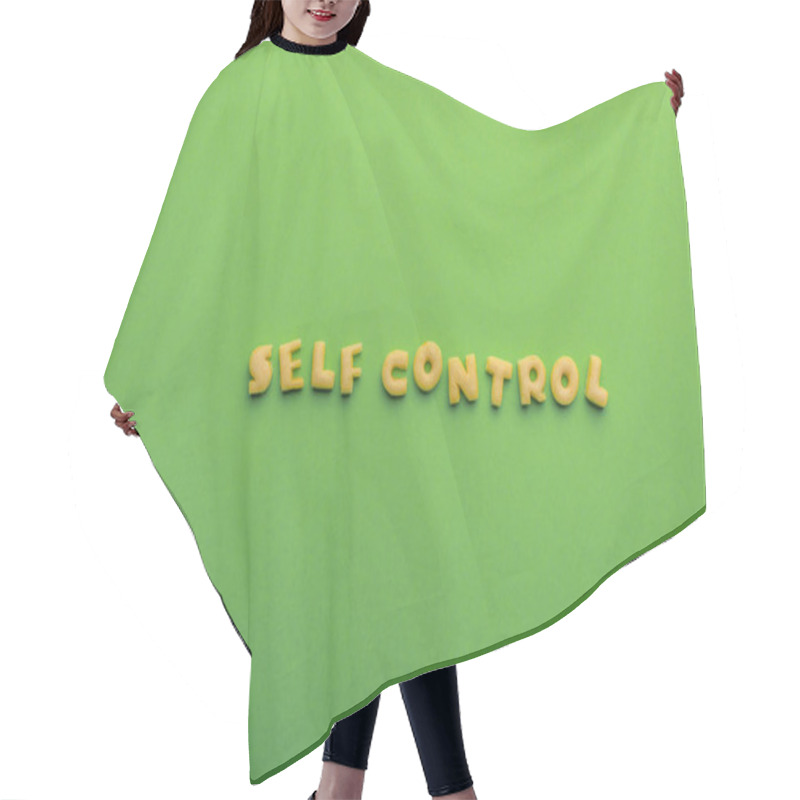 Personality  Self Controt Concept Hair Cutting Cape