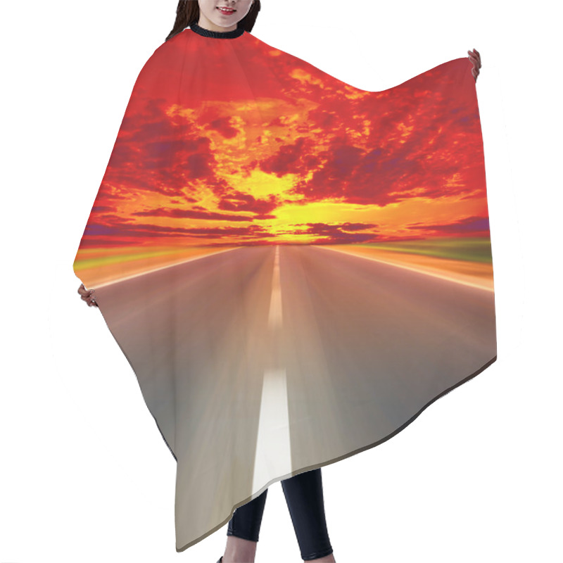 Personality  Road Hair Cutting Cape