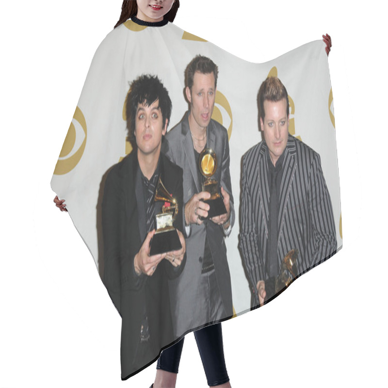 Personality  Billie Joe Armstrong, Mike Dirnt, Tre Cool Hair Cutting Cape