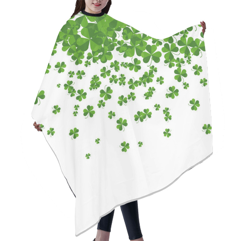 Personality  Saint Patricks Day Background Hair Cutting Cape