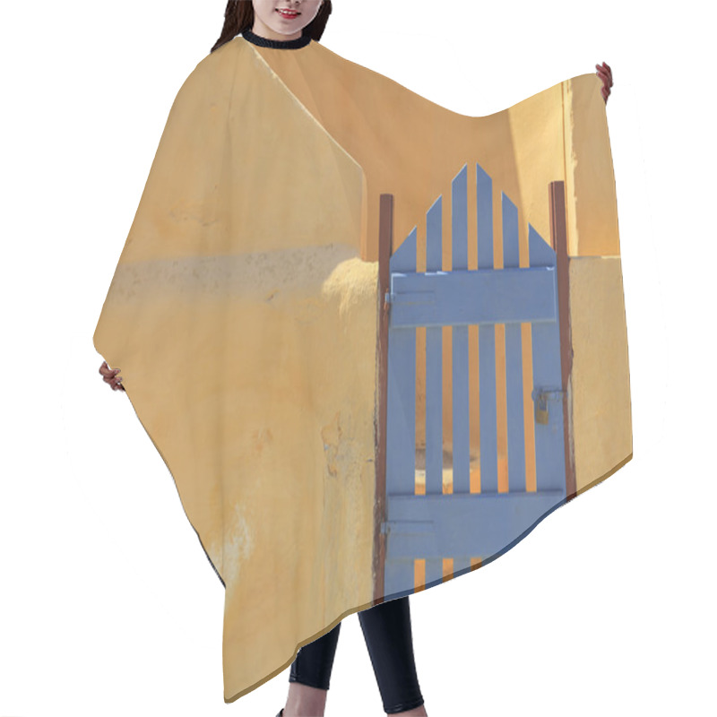 Personality  Blue Gate In Greece Hair Cutting Cape