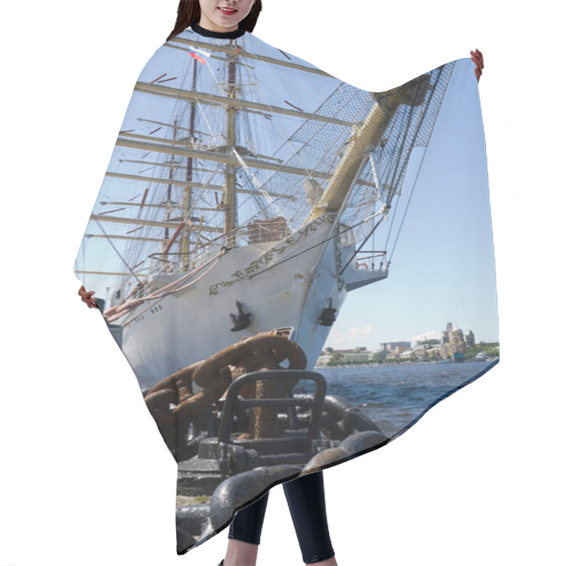 Personality  Sail Ship Hair Cutting Cape