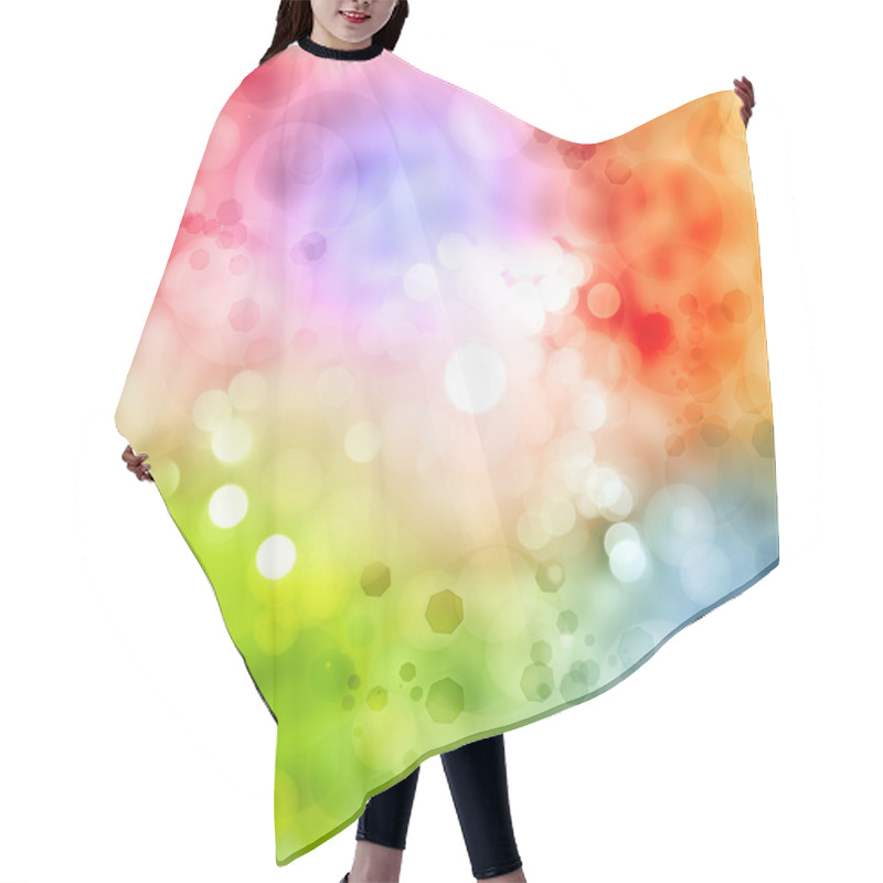 Personality  Abstract Background Hair Cutting Cape