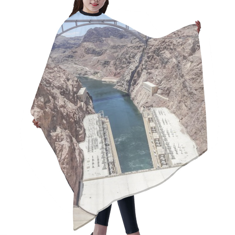 Personality  Around Hoover Dam Hair Cutting Cape