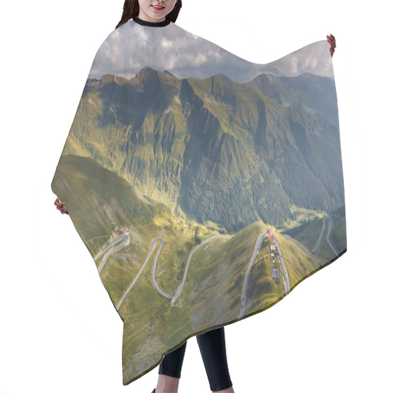 Personality  Transfagarasan Highway In Romania Hair Cutting Cape