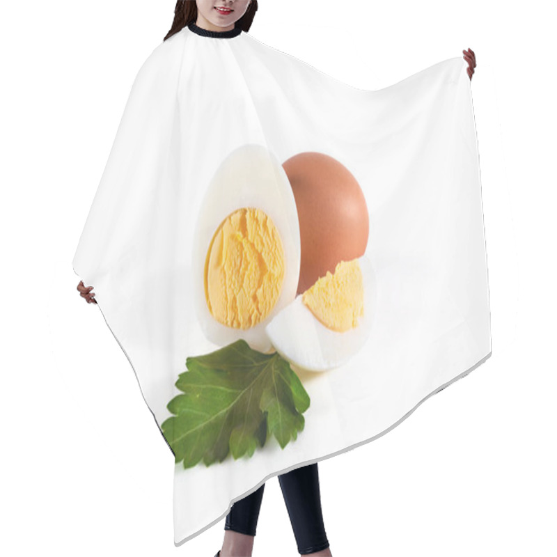 Personality  Half Boiled Egg Hair Cutting Cape