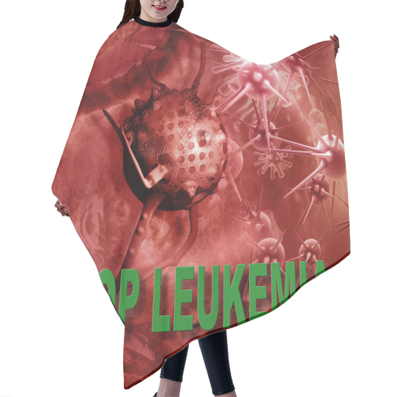 Personality  Leukemia Cells Hair Cutting Cape