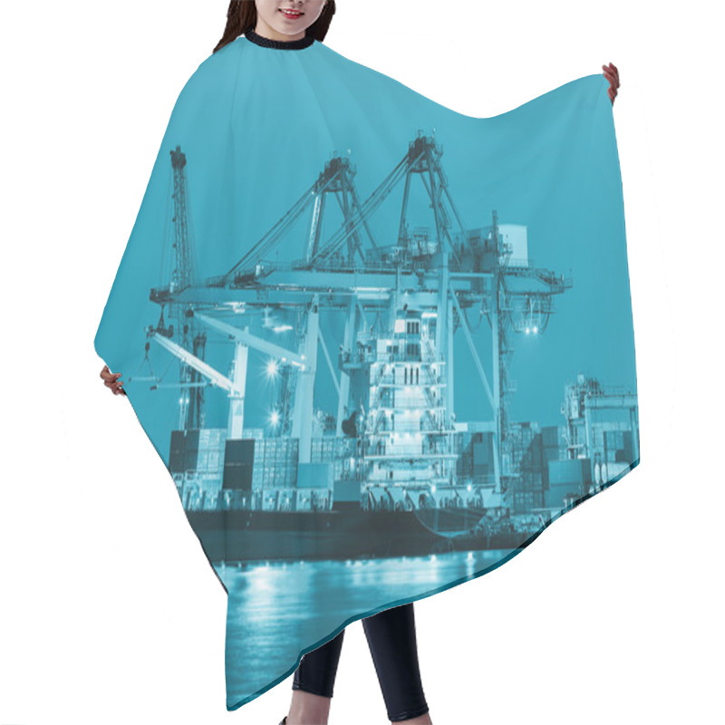 Personality  Cargo Ship Hair Cutting Cape