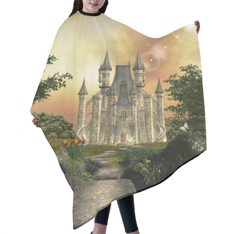 Personality  Castle Hair Cutting Cape