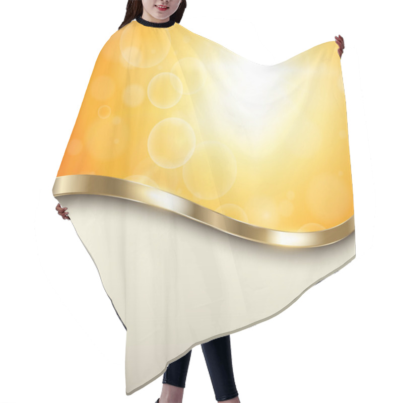 Personality  Abstract Background Hair Cutting Cape