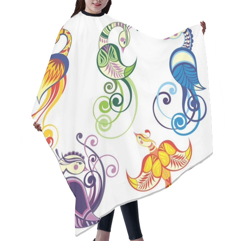 Personality  Birds Hair Cutting Cape