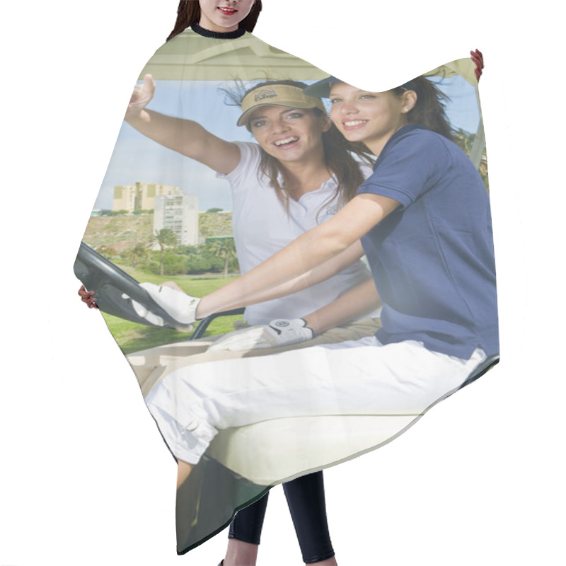 Personality  Beautiful Golf Players Hair Cutting Cape