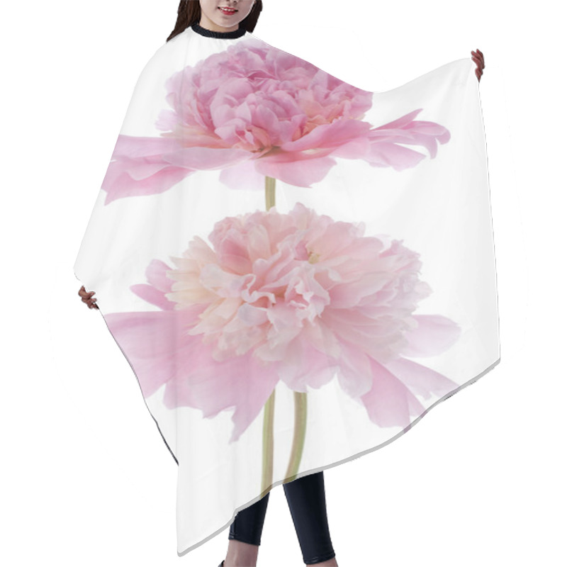 Personality  Peony Flowers Hair Cutting Cape