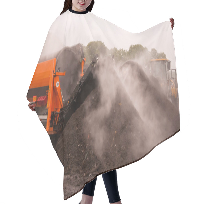 Personality  Industrial Compost Handling Hair Cutting Cape