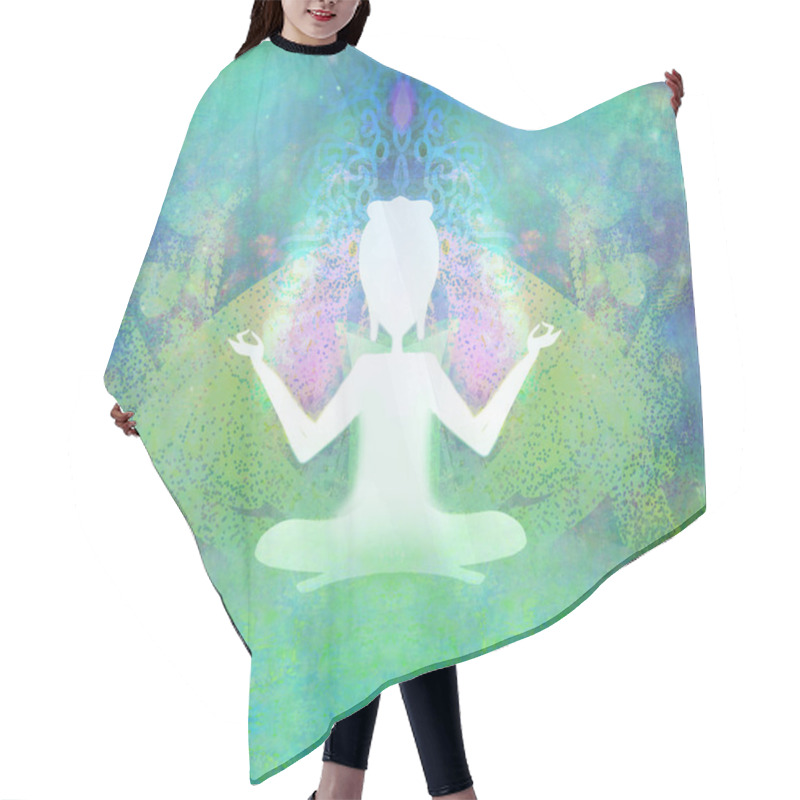 Personality  Yoga Woman And Spirituality Hair Cutting Cape