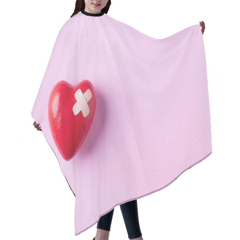 Personality  Healing A Broken Heart Hair Cutting Cape