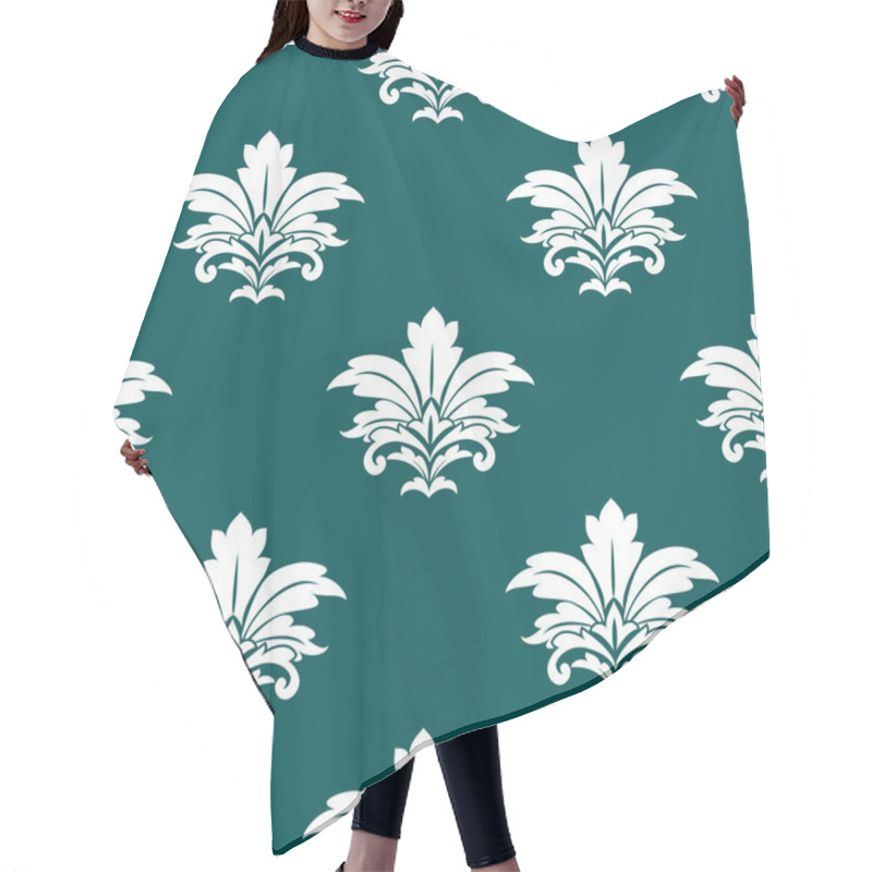 Personality  Damask Style Repeat Arabesque Pattern Hair Cutting Cape